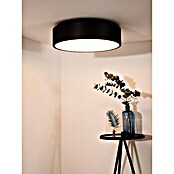 Lucide Deckenleuchte rund Talowe Led (30 W, Ø x H: 45,5 x 13 cm, Schwarz) | BAUHAUS