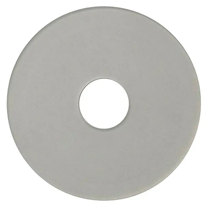 Roca Junta de goma descargador D1D, D2D - Diámetro: 16 mm, Específico para: Cisterna WC baja Roca - Arandela gris con un agujero en el centro, adecuada para usar con tornillos o pernos.
