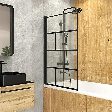 Aurlane  Mampara para bañera Bricks