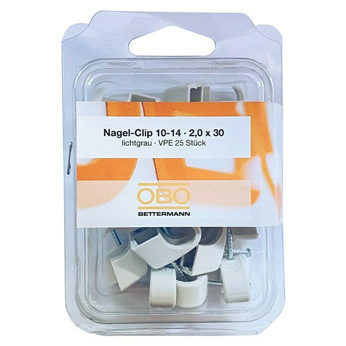 OBO NAGELCLIP GR    VPE25 10x14  2,0x30