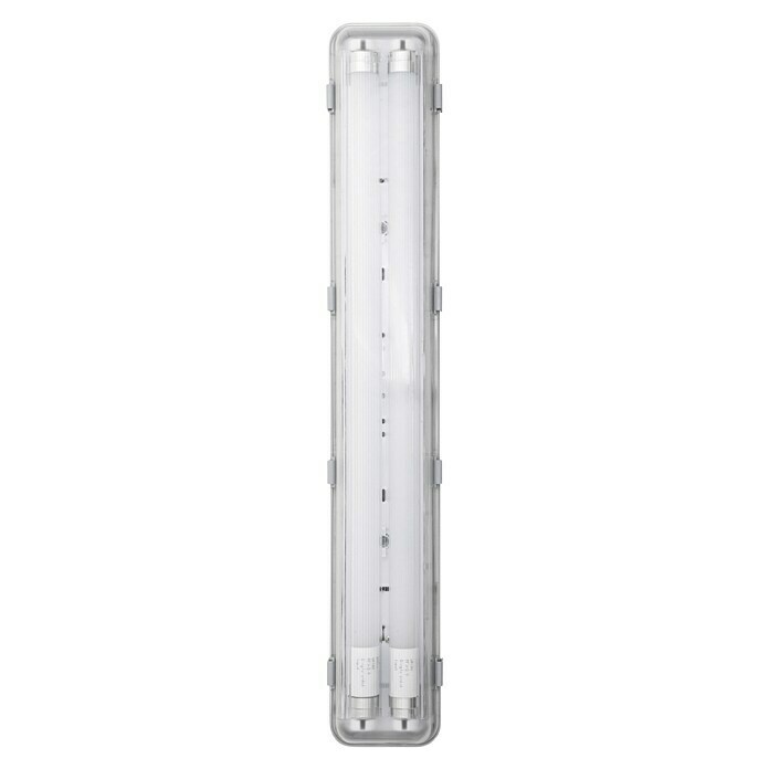 Ledvance LED-Feuchtraum-Lichtleiste Submarine2 x 6 W, Länge: 60 cm, Neutralweiß, IP65 Front View