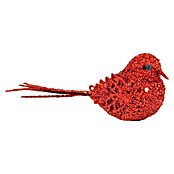 Christbaumschmuck Clipvogel (Rot, Kunststoff, 1 Stk., 12 x 4 x 10 cm) | BAUHAUS