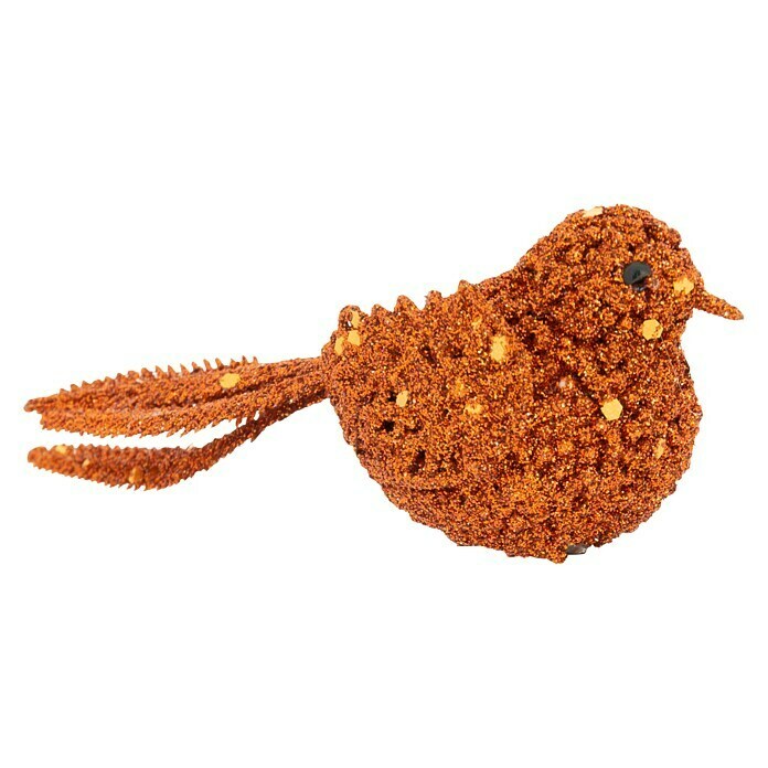 Christbaumschmuck Clipvogel (Kupfer, Kunststoff, 1 Stk., 12 x 4 x 10 cm) | BAUHAUS