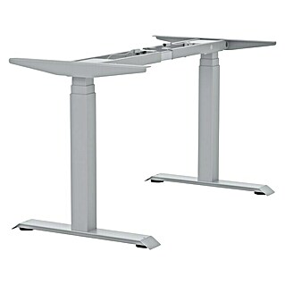 Tischgestell E-MORE 2M3S (Breitenverstellung: 110 cm - 180 cm, Höhenverstellung: 60 cm - 125 cm, Traglast: 160 kg, Stahl, Aluminium)