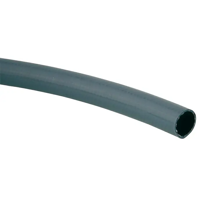Zulaufschlauch - ½″, Grau - Grauer flexibler Schlauch für verschiedene Anwendungen. Das Produkt ist robust und langlebig, ideal für den Einsatz im Garten oder in der Werkstatt.