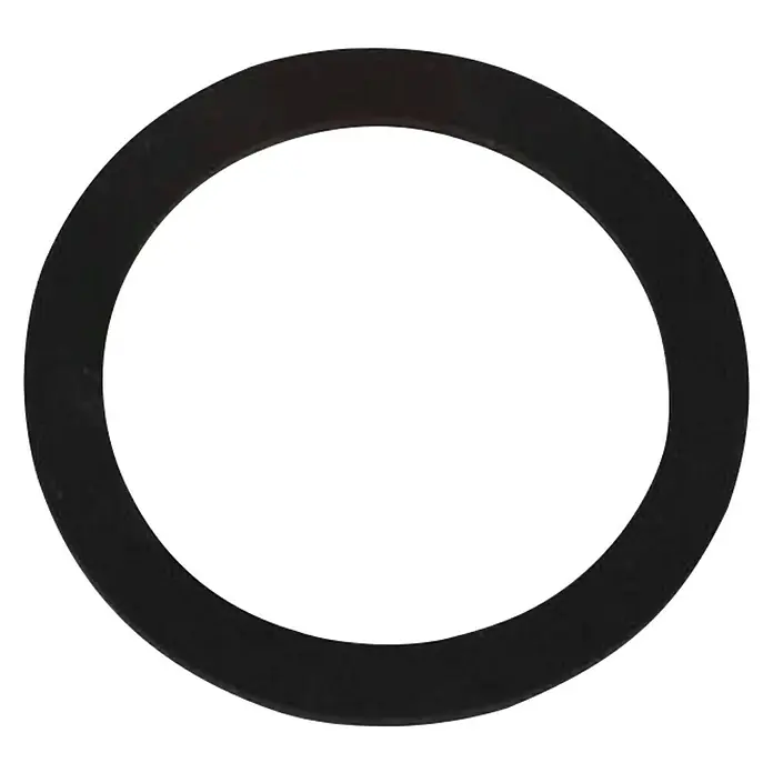 Silikondichtung Flach - 1¼″, Geeignet für: Waschtischsiphons, 3 Stk. - Schwarze Unterlegscheibe. Ein kreisförmiges, flaches Element aus widerstandsfähigem Material für Lastverteilung und Schutz vor Beschädigungen.