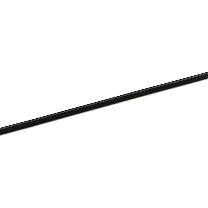 Seilflechter Cuerda de goma a metros (Diámetro: 4 mm, Corte a medida, Negro) | BAUHAUS