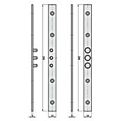 Basi Scharnierseitensicherung BS 280 (L x B: 280 x 20 mm, Stahl) | BAUHAUS