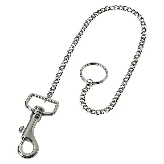 Basi Schlüsselkette - Länge: 400 mm, Karabinergröße: 55 mm, 10 Stk. - Silberne Hoschenkette mit Karabinerhaken und Schlüsselring, ein stilvolles und praktisches Accessoire für den Alltag.
