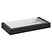 Zack Linea Badablage (Breite: 26,5 cm, Stahl, Schwarz) | BAUHAUS