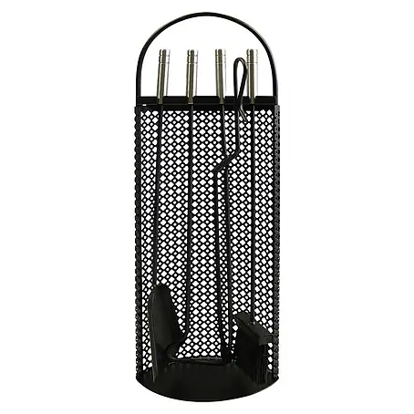 Imex El Zorro  Juego de utensilios para chimenea