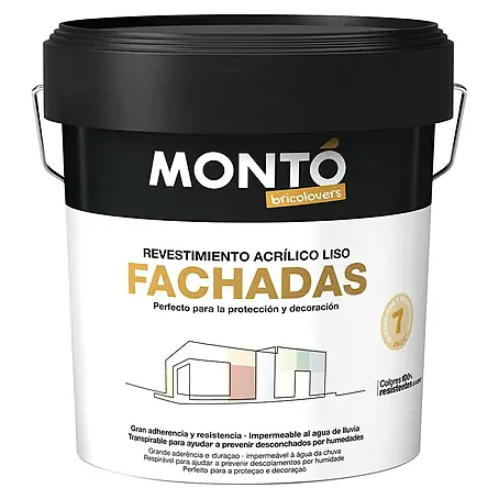 Montó Bricolovers Pintura para fachadas de acrilato puro