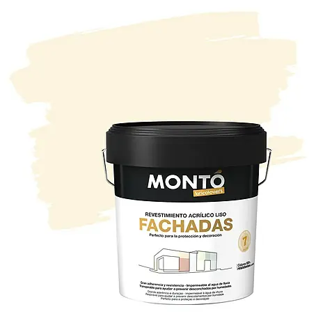 Montó Bricolovers Pintura para fachadas de acrilato puro