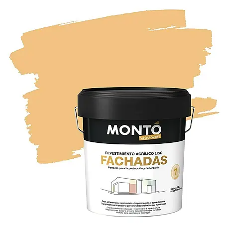 Montó Bricolovers Pintura para fachadas de acrilato puro