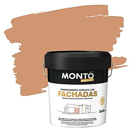 Montó Bricolovers Pintura para fachadas de acrilato puro (Teja, 12 l)
