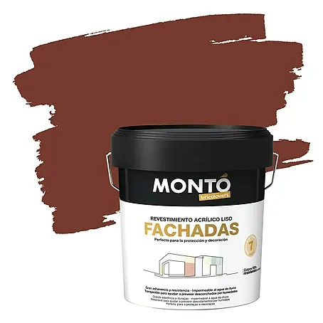Montó Bricolovers Pintura para fachadas de acrilato puro