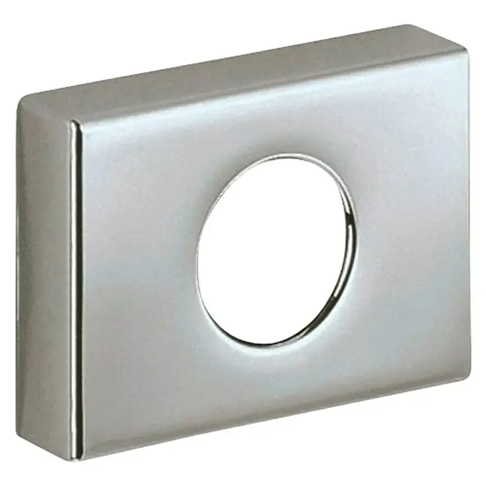 Keuco Hygienebeutelspender - 2,8 x 13,6 x 9,6 cm, Edelstahl, Edelstahl-Finish - Glänzende, rechteckige Abdeckung mit runder Öffnung, perfekt für stilvolle Badezimmerarmaturen oder als dekoratives Element.