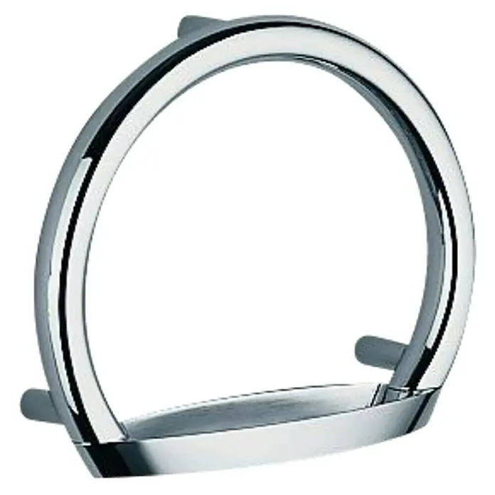 Keuco Haltegriff - Breite: 27,6 cm, Chrom - Der moderne Handtuchring aus glänzendem Chrom ist eine stilvolle und funktionale Ergänzung für jedes Badezimmer. Er bietet eine elegante Aufhängemöglichkeit.