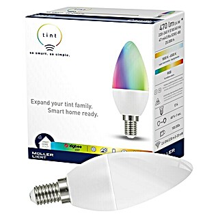 Müller-Licht Tint LED-Lampe (E14, 6 W, 470 lm, Warmweiß)