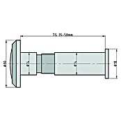 Basi Türspion TS680 (Gold, Messing, Stärke Tür: 35 mm - 58 mm) | BAUHAUS