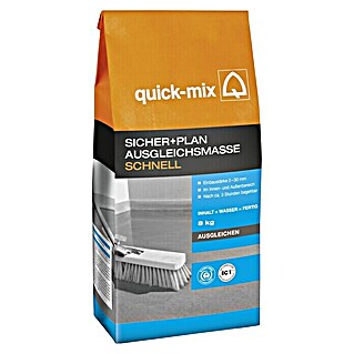 Quick-Mix Ausgleichsmasse Schnell (8 kg, Schichtdicke: 2 - 30 mm)