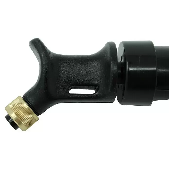 Seilflechter Bomba de aire - Específico para: Defensas para embarcaciones - Boquilla de pulverización de manguera de jardín negra texturizada con conector roscado de latón.