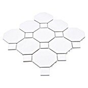 Mozaik pločica OCTA G 930N  (30 x 30 cm, Bijele boje, Mat) | BAUHAUS