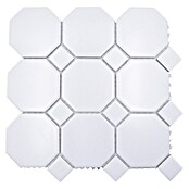Mozaïektegel Octagon G 930N (30 x 30 cm, Wit, Mat) | BAUHAUS