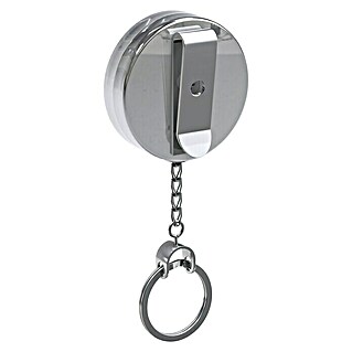 Basi Schlüsselanhänger (Länge: 60 cm, Durchmesser: 52 mm, Silber)