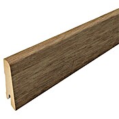 Egger Sockelleiste Timbara Eiche Braun (2,4 m x 17 mm x 60 mm, Gerade)