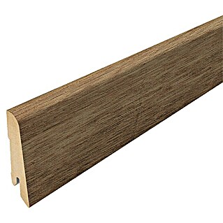 Egger Sockelleiste Timbara Eiche Braun (240 cm x 17 mm x 60 mm, MDF)