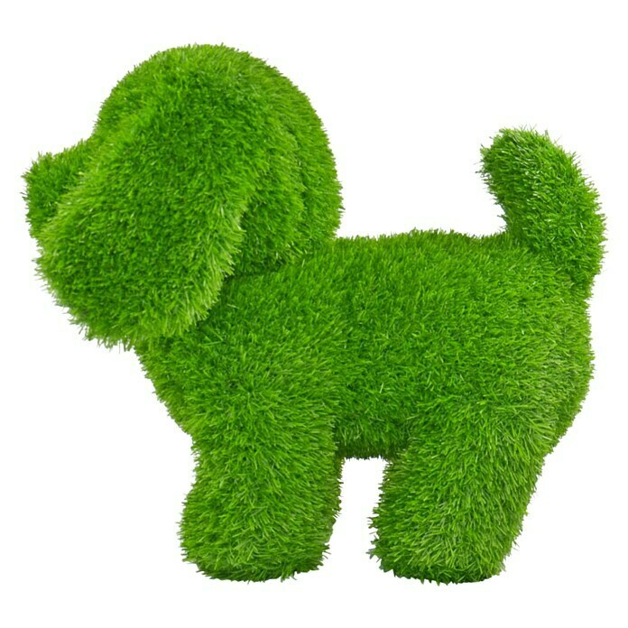 Kögler Gras-Figur Deko Hund ANIPLANTS, B/H/T ca. 23,00x35,00x33,00