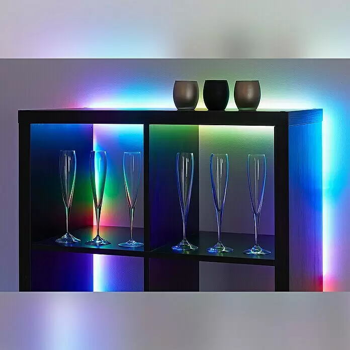 Prisma Leuchten LED-Band Flexband - Länge: 5 m, Mehrfarbig - Anwendungsbeispiel