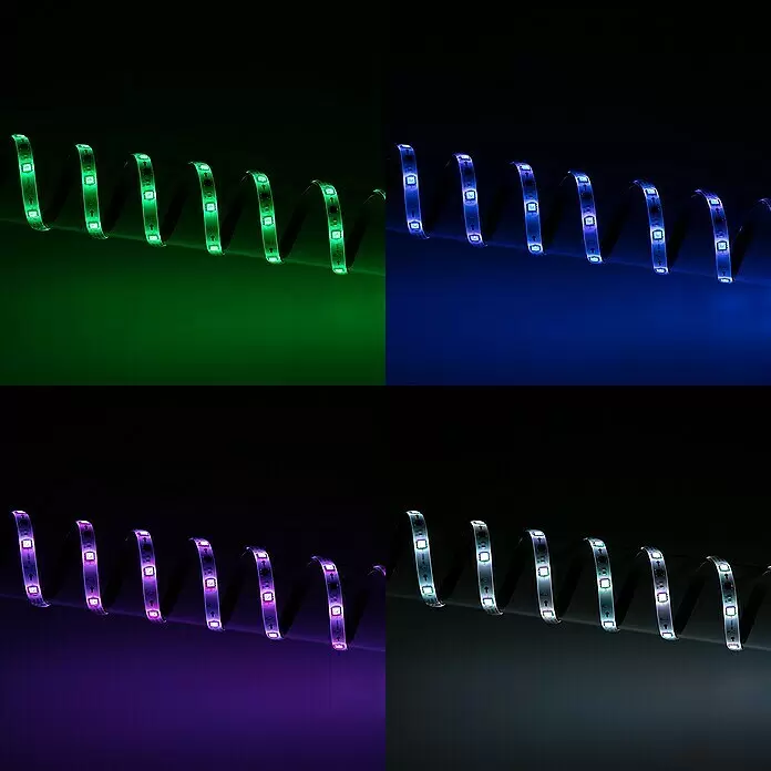 Prisma Leuchten LED-Band Flexband - Länge: 5 m, Mehrfarbig - Anwendungsbeispiel