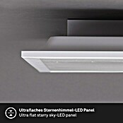 Briloner LED-Panel Sternenhimmel (36 W, L x B x H: 59,6 x 59,6 x 6 cm, Weiß, Kaltweiß) | BAUHAUS