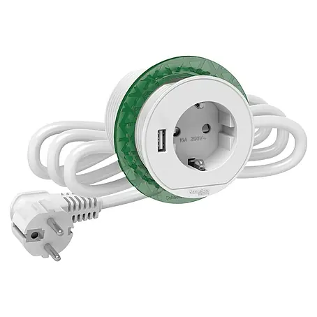 Schneider Electric New Unica Enchufe con USB