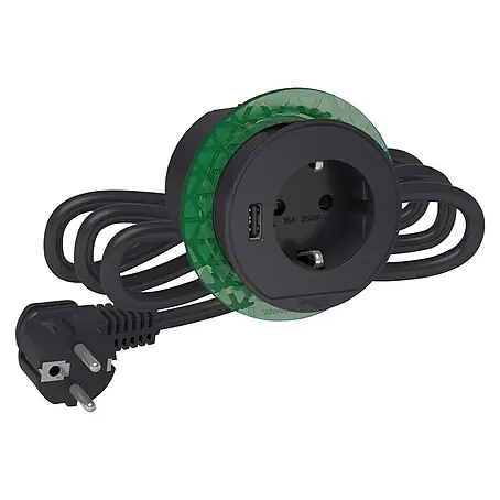 Schneider Electric New Unica Enchufe con USB