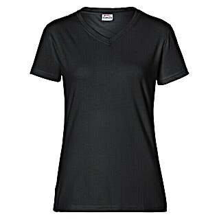 Kübler Damen-T-Shirt (Schwarz, XXL)