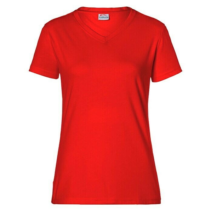Kübler Damen-T-Shirt (Mittelrot, XXL) | BAUHAUS | V-Shirts