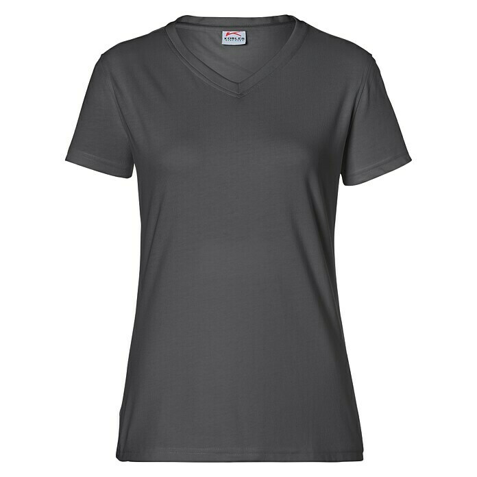 Kübler Damen-T-ShirtKonfektionsgröße: XL, Anthrazit Front View