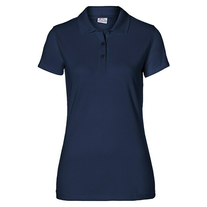 Kübler Damen-PoloshirtKonfektionsgröße: S, Dunkelblau Front View