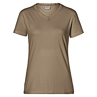 Kübler Damen-T-Shirt (Sandbraun, XL)