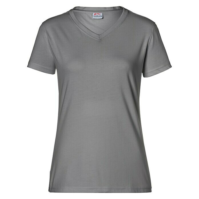 Kübler Damen-T-Shirt (Mittelgrau, S) | BAUHAUS | V-Shirts