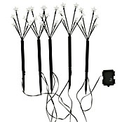 LED-Gartenstecker Sterne (Batteriebetrieben, Warmweiß, Höhe: 45 cm, Kunststoff) | BAUHAUS