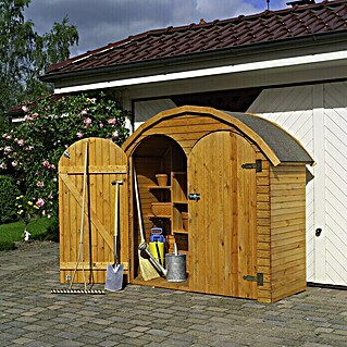 Promadino Gartenschrank Roma (83 x 195 x 184 cm)
