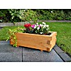 Promadino Pflanzkasten Empoli M. (Außenmaß (L x B x H): 59 x 29 x 20,5 cm, Holz, Honigbraun) | BAUHAUS