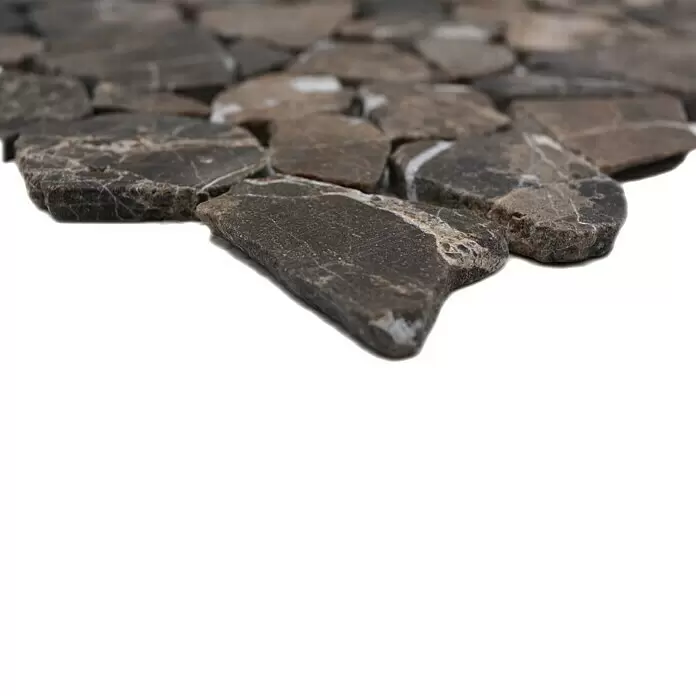 Mosaikfliese CIOT 30/476 - 30,5 x 30,5 cm, Braun, Matt - Detailaufnahme