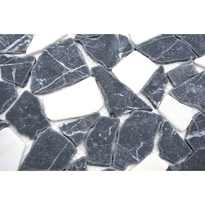 Mosaikfliese CIOT 30/1100 (30,5 x 30,5 cm, Schwarz, Matt)