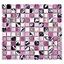 Mosaikfliese Quadrat Crystal Mix XCM CB 35 