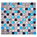 Mosaikfliese Quadrat Crystal Mix XCM CB 65 